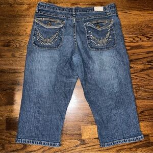 Old School Women’s Y2K Denim Capris Size 13